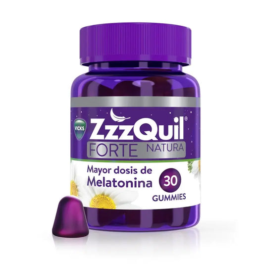 Zzzquil  Natura Forte Melatonina , 30 gummies