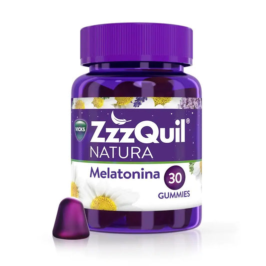 ZzzQuil Natura Melatonina, 30 Gummies