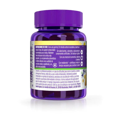 ZzzQuil NATURA Gummies Plátano Y Mango De Melatonina 1mg Y Valeriana, 30 Unidades