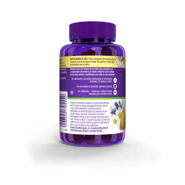 ZzzQuil NATURA gummies Plátano y Mango de Melatonina 1mg y Valeriana 60 unidades,